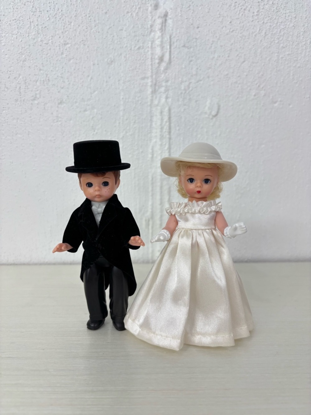 MCDONALD'S 2002 MADAME ALEXANDER 5" MEMORIES OF A LIFETIME BRIDE AND GROOM DOLLS